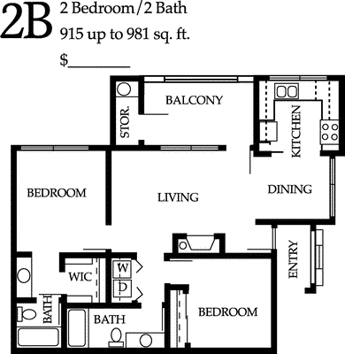 2B                                                 Floorplan Image