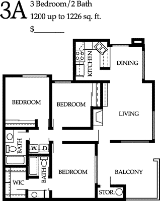 3A-Fireplace                                       Floorplan Image
