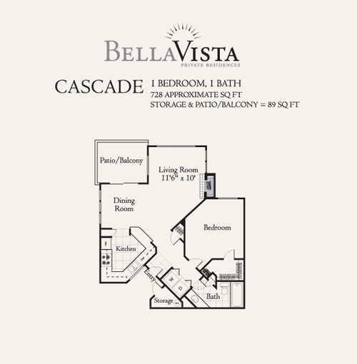 Cascade 1A                                         Floorplan Image