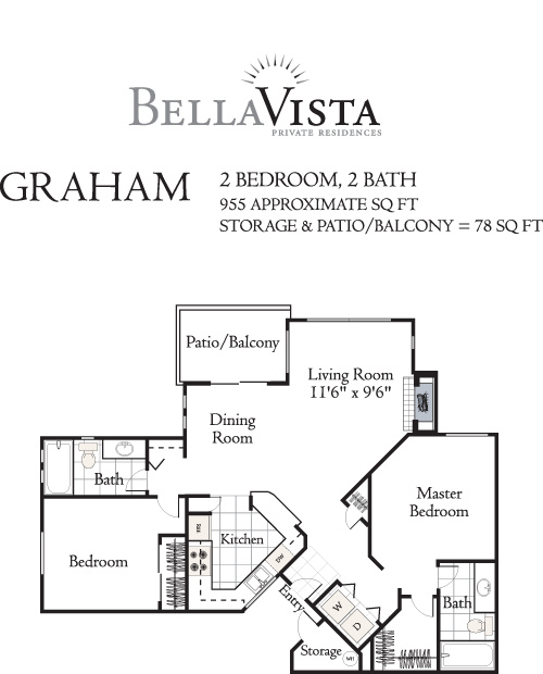 Graham 2A                                          Floorplan Image