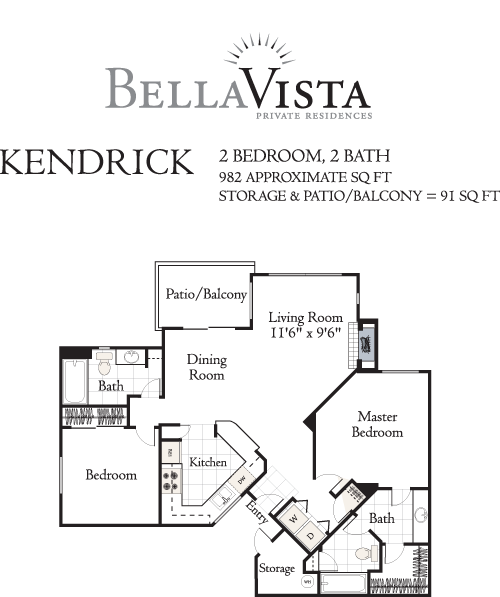 Kendrick 2B                                        Floorplan Image