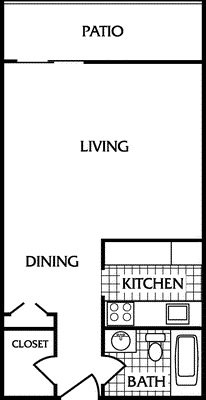 Studio Floorplan Image