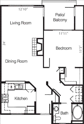 1B Floorplan Image