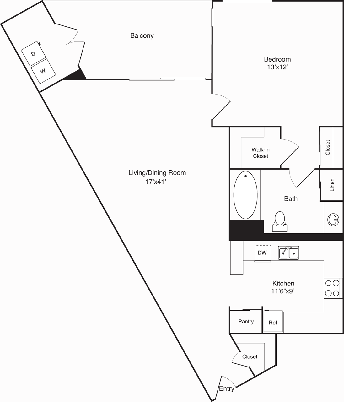 D-The Pointe                                       Floorplan Image
