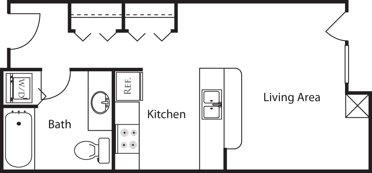 Studio Floorplan Image