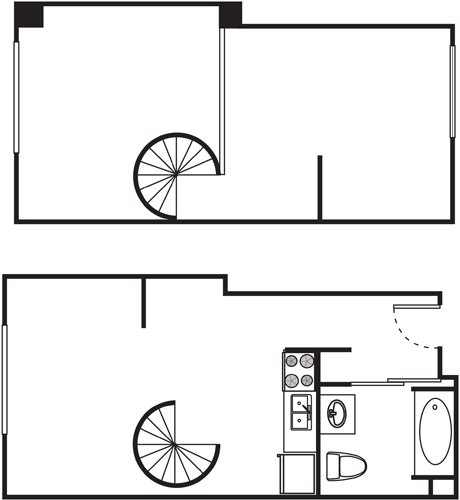 Loft 702 Floorplan Image