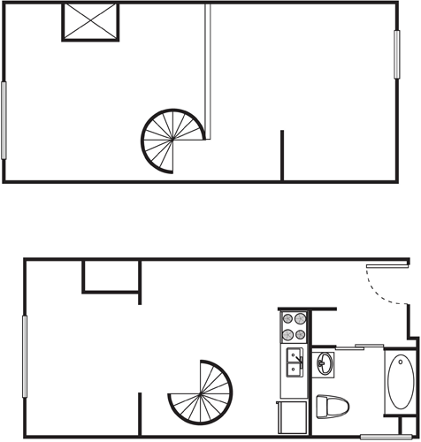 Loft 704 Floorplan Image