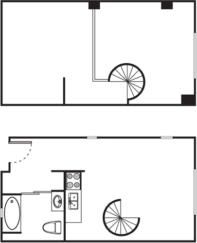 Loft 709 Floorplan Image