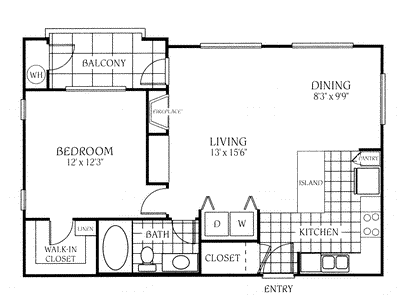 The Morocco                                        Floorplan Image