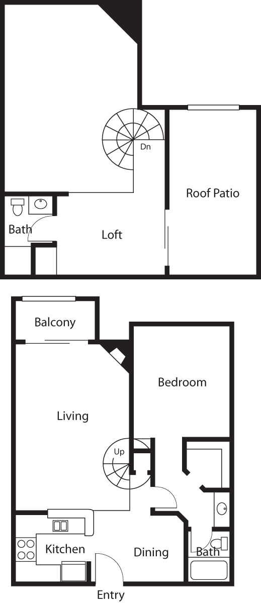 Monroe/ with Loft                                  Floorplan Image