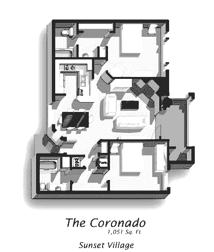 Coronado at Sunset                                 Floorplan Image