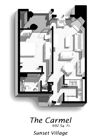 Carmel at Sunset                                   Floorplan Image