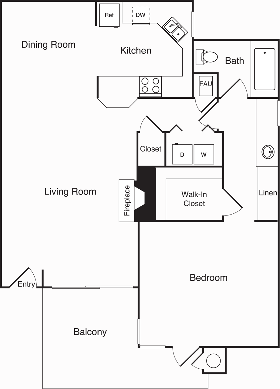Model 1B Floorplan Image