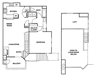 Model 1D Floorplan Image