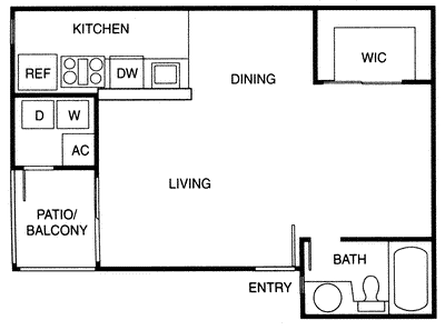 Studio                                             Floorplan Image