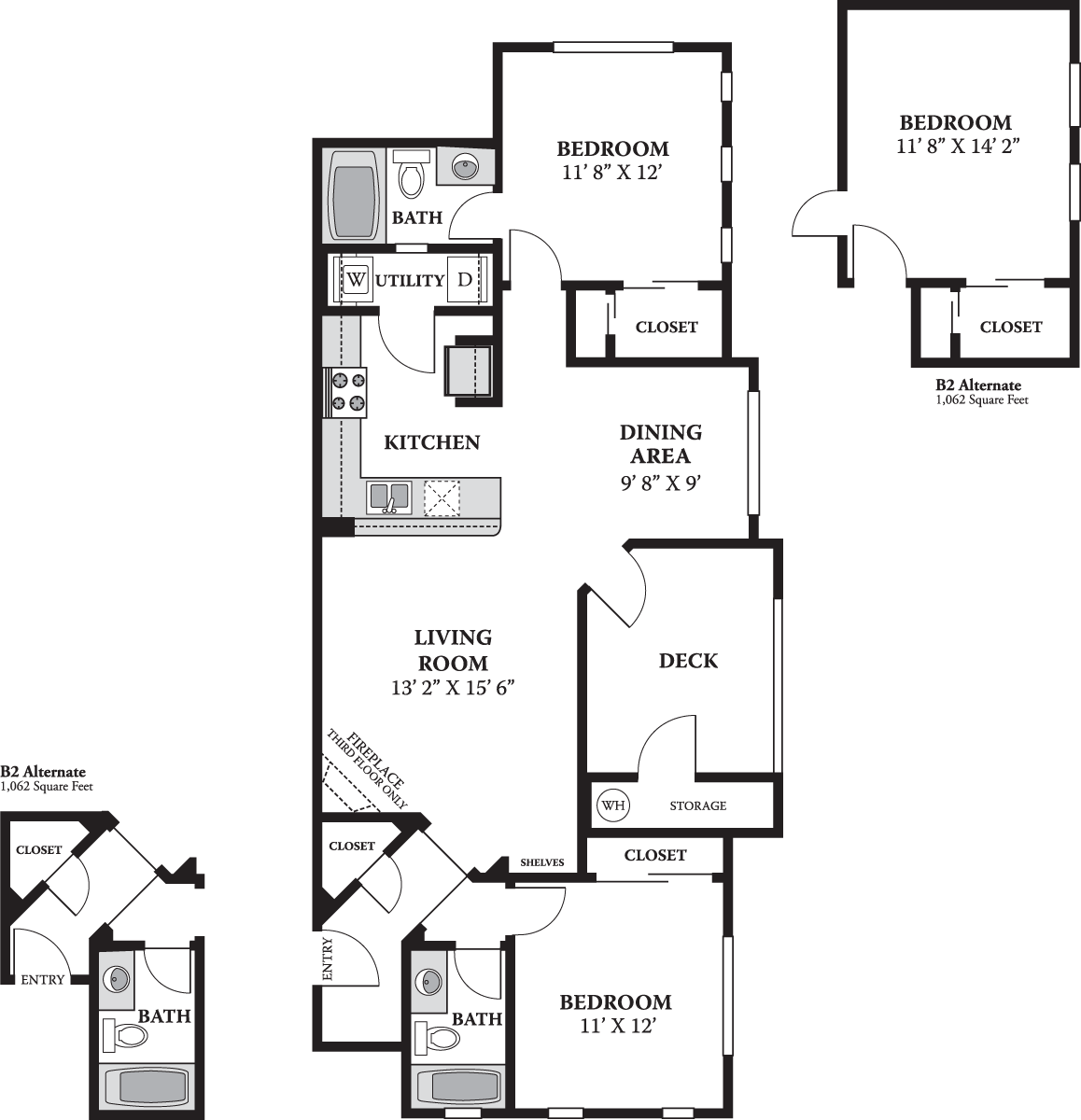 The Rosenbaun                                      Floorplan Image