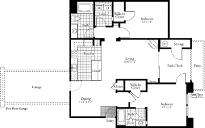 The Martin                                         Floorplan Image