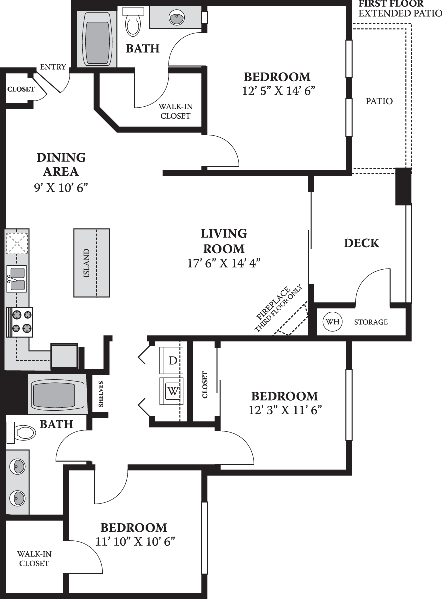 The May                                            Floorplan Image