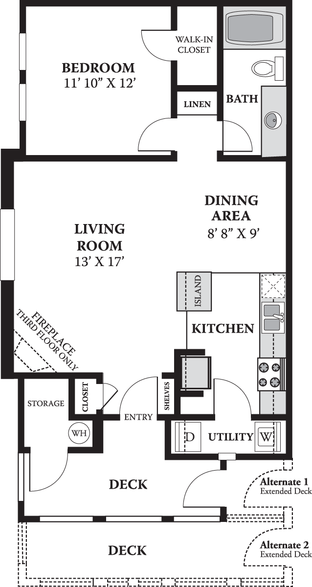 The Benton Floorplan Image