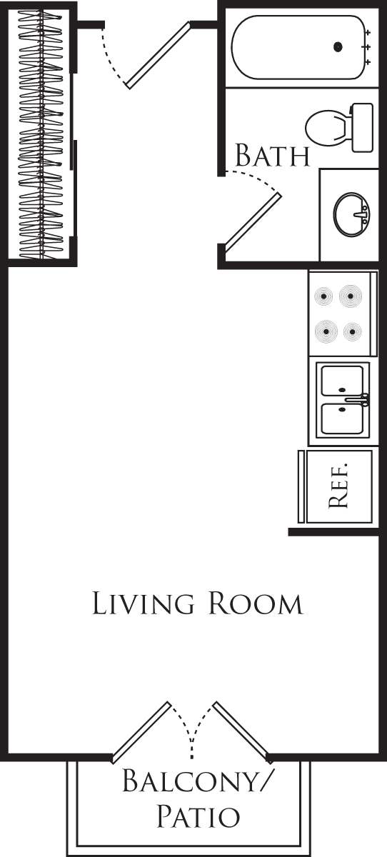 Studio                                             Floorplan Image