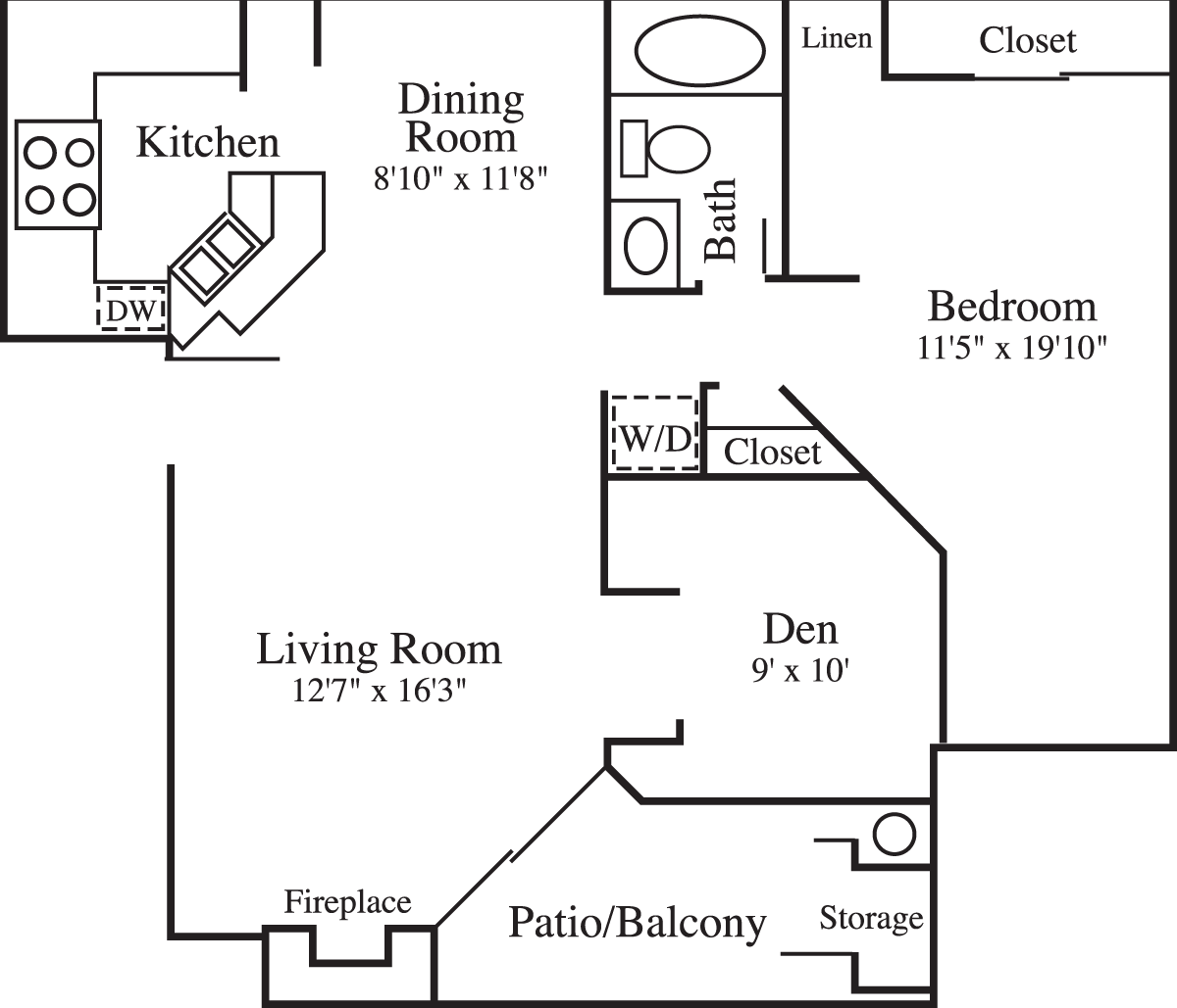 La Playa                                           Floorplan Image