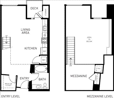 S2M with Mezzanine Floorplan Image