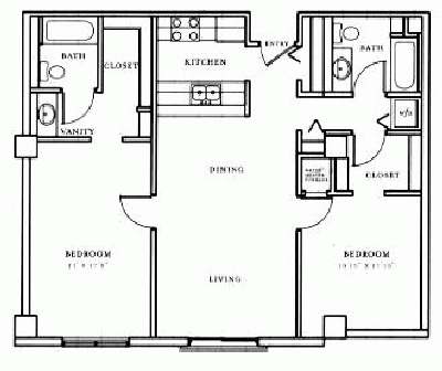 Friendly confines plus den Floorplan Image