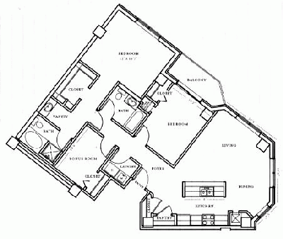 Room Service with Bonus room Floorplan Image