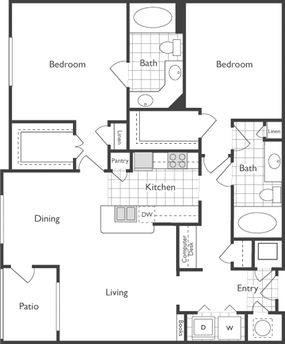 The Bradley Floorplan Image