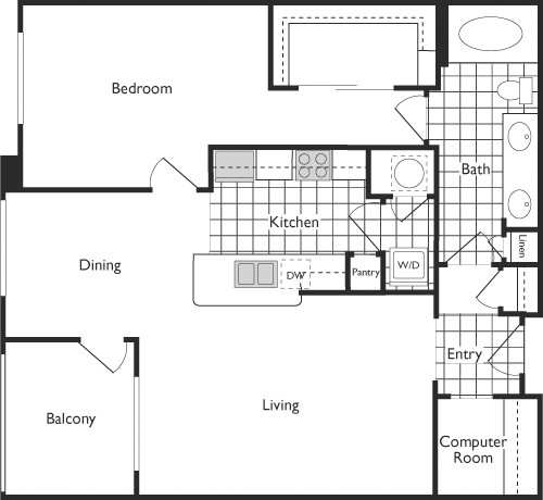 The Fallingwater Floorplan Image