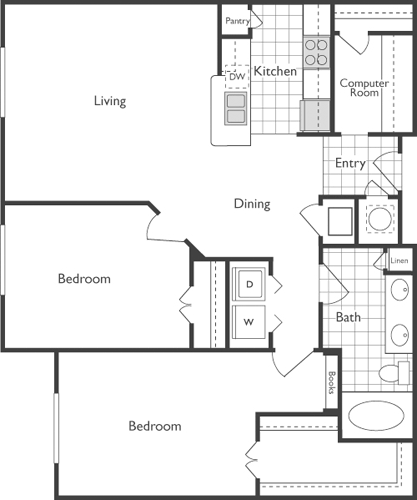 The Robie Floorplan Image