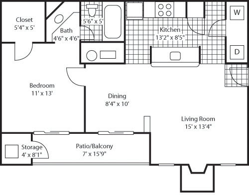 Chamberlain Floorplan Image