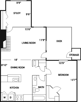 The Franklin + Study Floorplan Image