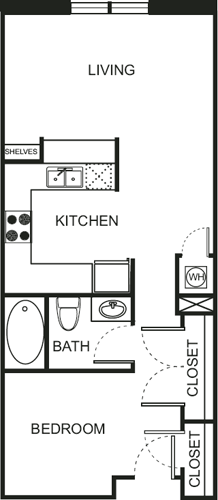 Studio Floorplan Image