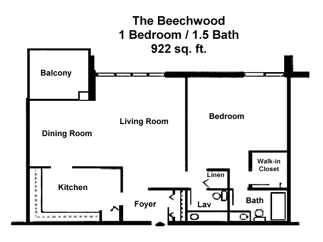 The Beechwood                                      Floorplan Image