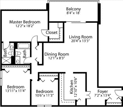 The Stratford                                      Floorplan Image