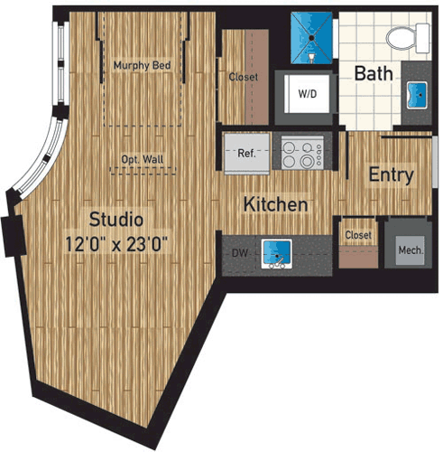 Unit 412 Floorplan Image