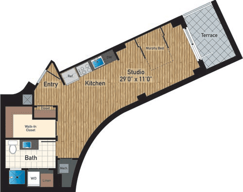 Unit 205/105 Floorplan Image