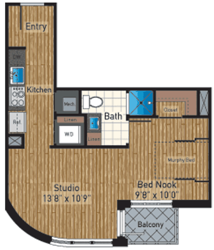 Studio G/558 Floorplan Image