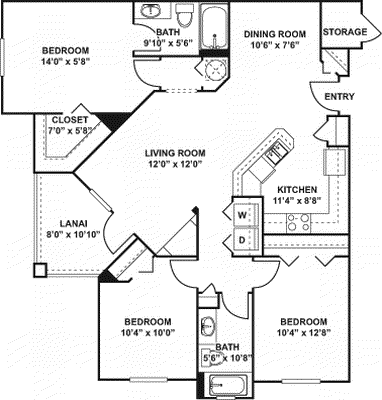 3 BR                                               Floorplan Image