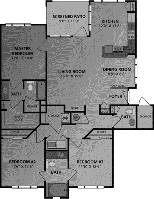 St. Charles                                        Floorplan Image