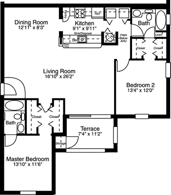 The Barbados Ground Floor                          Floorplan Image