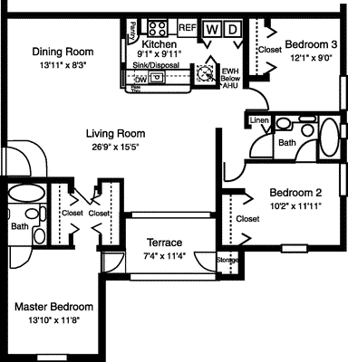 St. Croix Ground Floor                             Floorplan Image