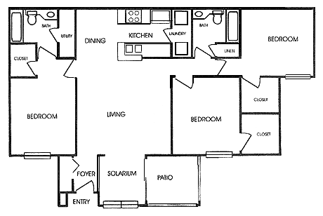 Lake Tahoe                                         Floorplan Image