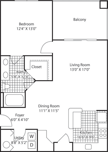 The Palm Floorplan Image