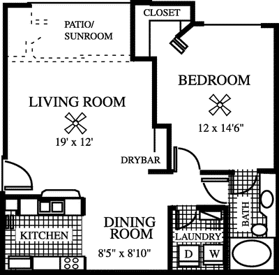 The Bougainvillea Floorplan Image