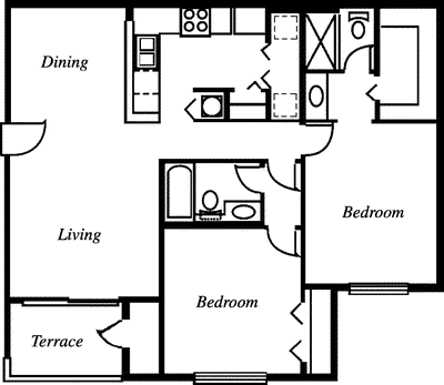 Dual master suites                                 Floorplan Image