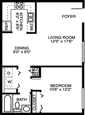 The Whitney                                        Floorplan Image