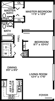 The Roosevelt                                      Floorplan Image