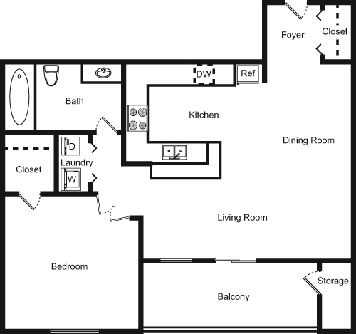 A4-The Seagull Floorplan Image